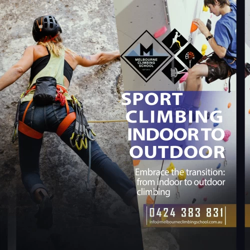 Sport Climbing 1-day course poster