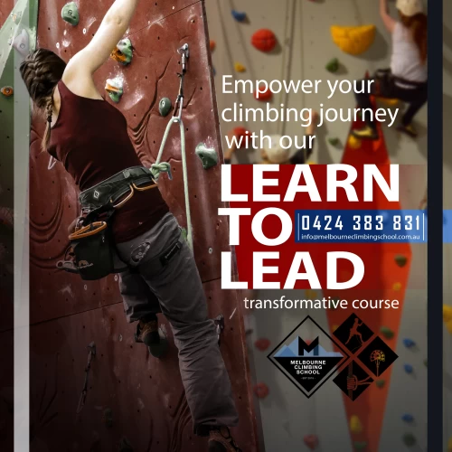 Learn to Lead course poster