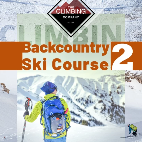 Backcountry Ski Course 2 poster